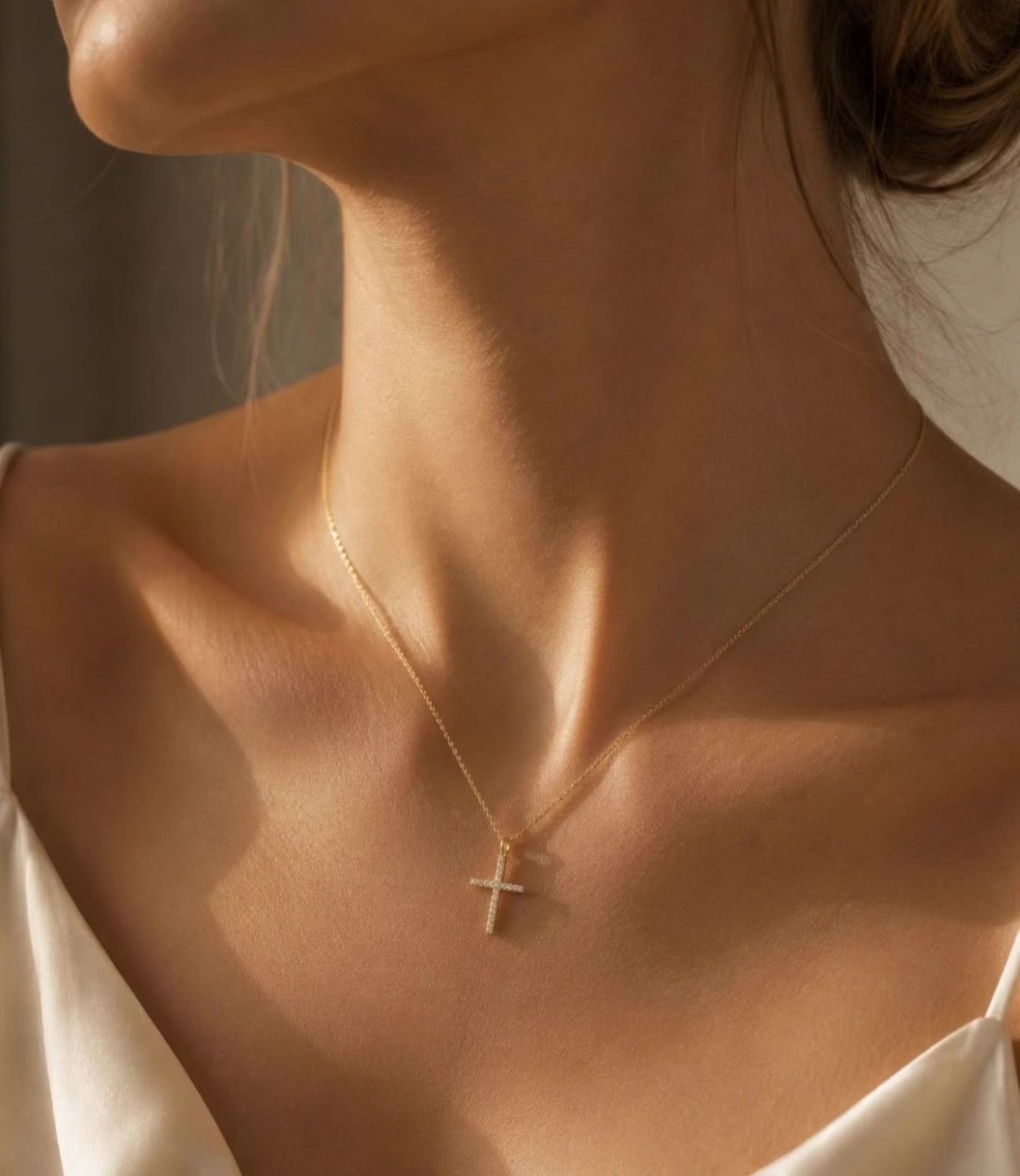Gold cross